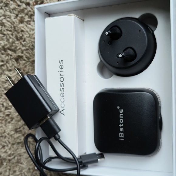 iBstone Rechargable Hearing Amplifier, almost NWT - Picture 2 of 11